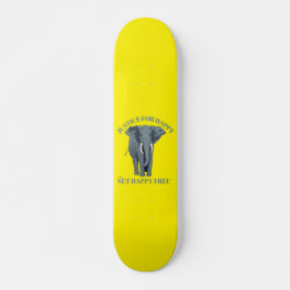 SKATEBOARD JUSTIFICAR LA FELICIDAD, ESTABLECER FELIZ LIBRE