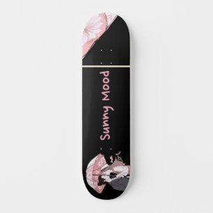 Skateboard K-drama acuarela elegante personalizado korean fan