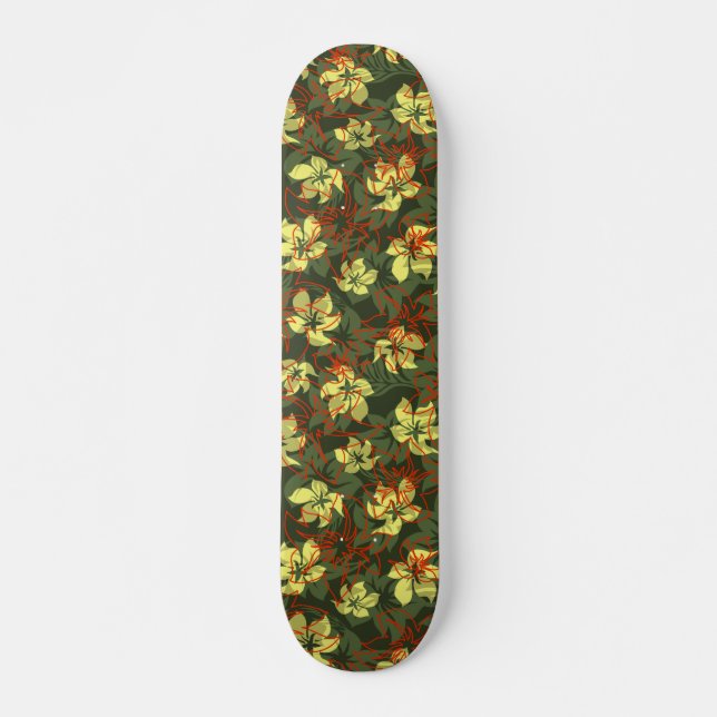 Skateboard Kaanapali Camo Hawaiian (Anverso )