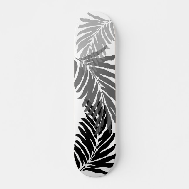 Skateboard Kahanu Garden Palm Leaves Hawaianas (Anverso )
