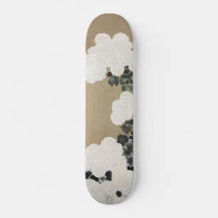 Skateboard Kamisaka Sekka japón pintura tradicional vint