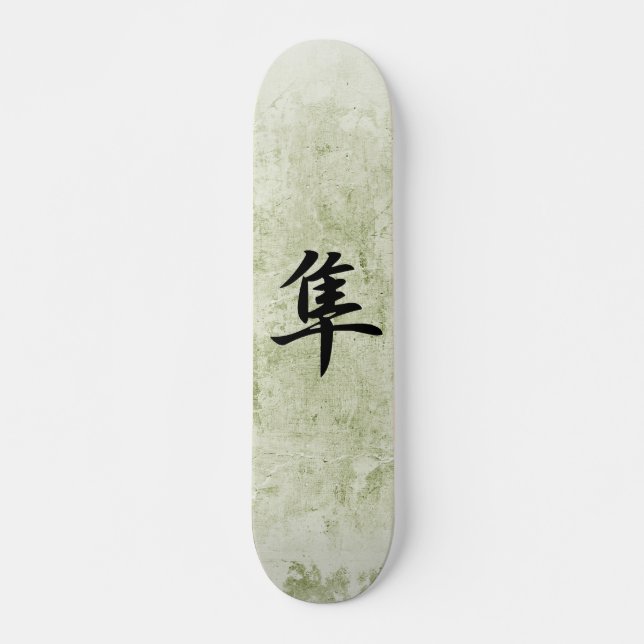Skateboard Kanji japonés para el halcón - Hayabusa (Anverso )