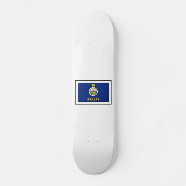 Skateboard Kansas (Anverso)