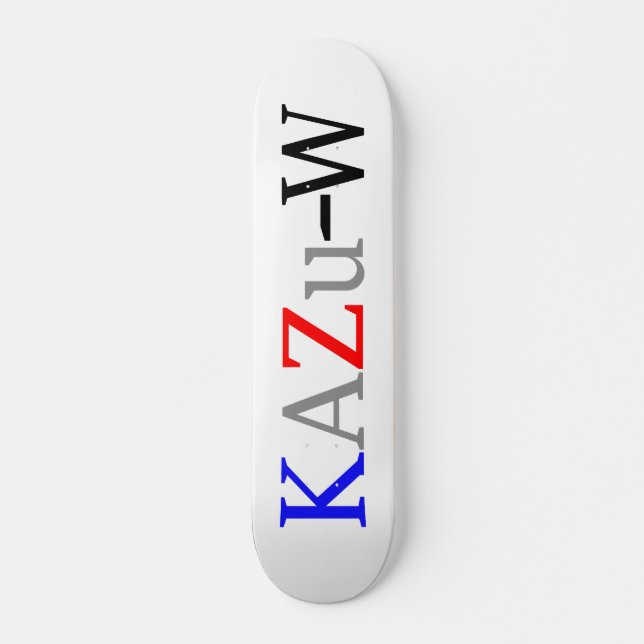 Skateboard KAZu-W (Anverso )