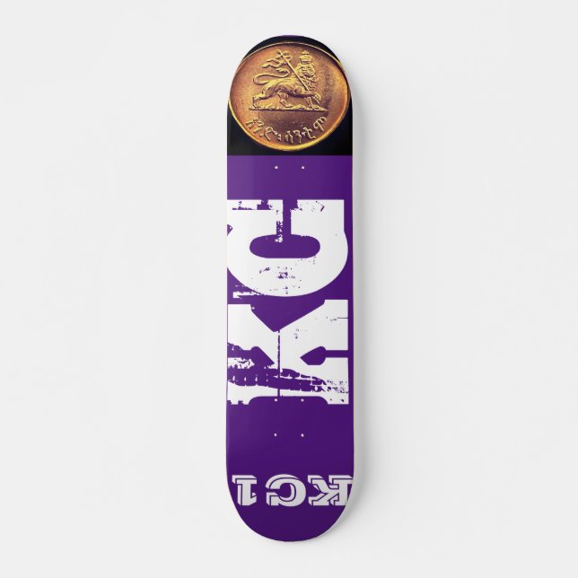 Skateboard KC 1 Skateboard, Deck de 7¾" (Anverso )
