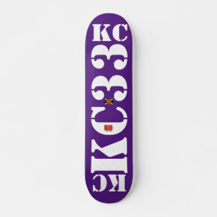 Skateboard KC 33 JMT Skateboard, Deck de 7¾"