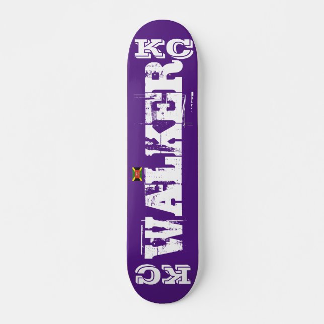 Skateboard KC WALKER Skateboard, 73/7" Deck (Anverso )