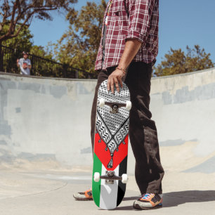 Skateboard Keffiyeh palestino Scarf tejido tradicional