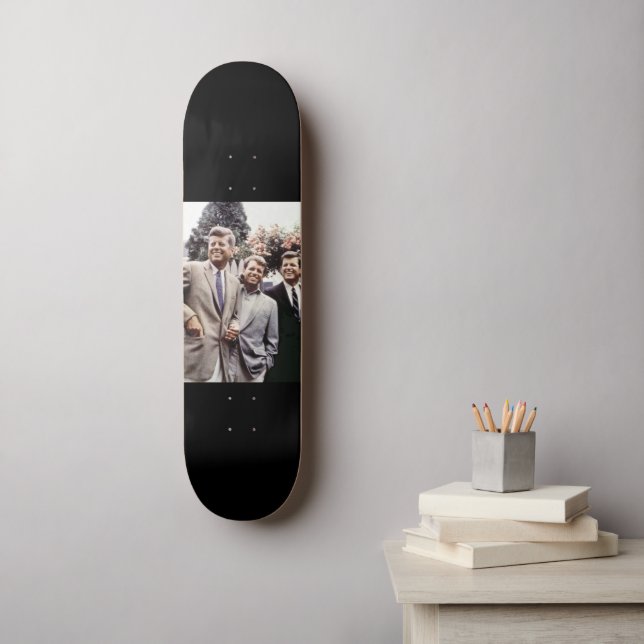 Skateboard Kennedy Brothers, Presidente John, Robert y Ted (Arte de la pared)