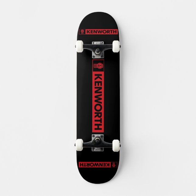 Skateboard Kenworth rouge  (Anverso)