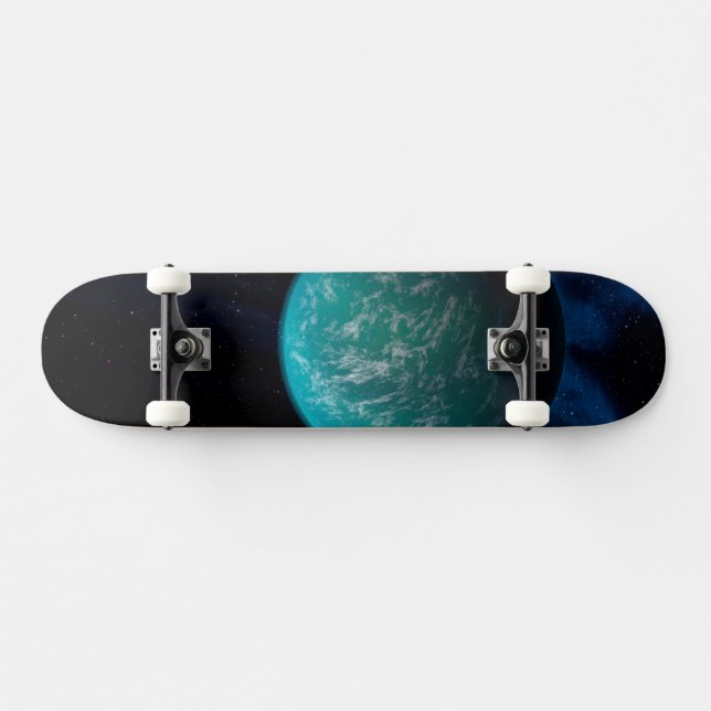 Skateboard Kepler 22b, un planeta extrasolar. (Horz)