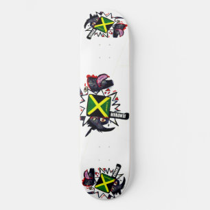 Skateboard KILLGOAT JAMAICA 8 Placa de patinaje de 1/2"
