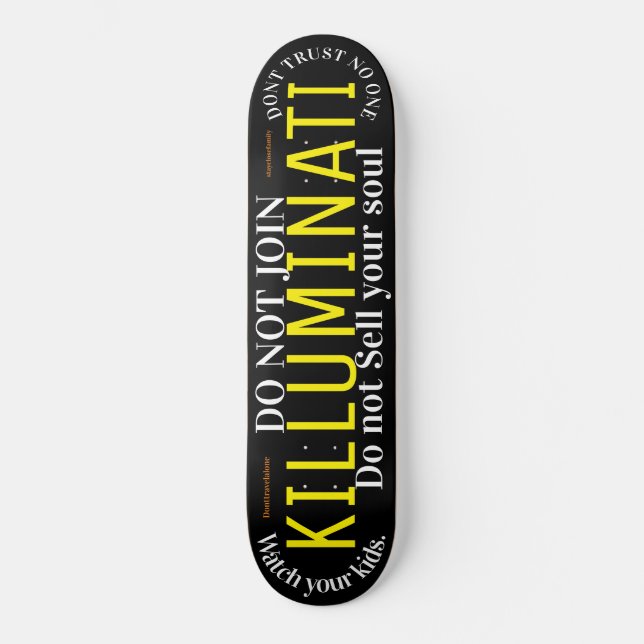 Skateboard KILLUMINATI 2 Skyboard (Anverso)