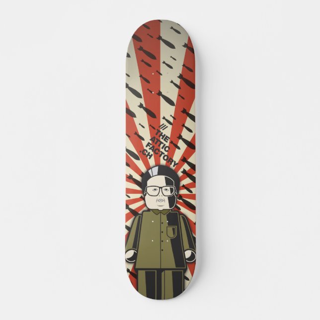 Skateboard Kim Jong-il (Anverso )