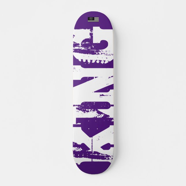 Skateboard KING, 77/7" Deck (Anverso )