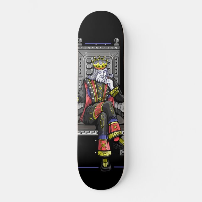 Skateboard King de la tarjeta (Anverso)
