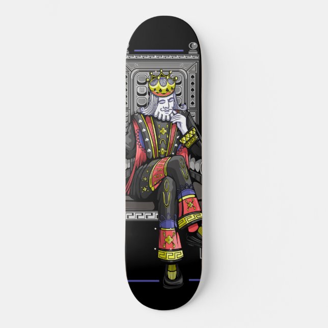 Skateboard King de la tarjeta (Anverso)