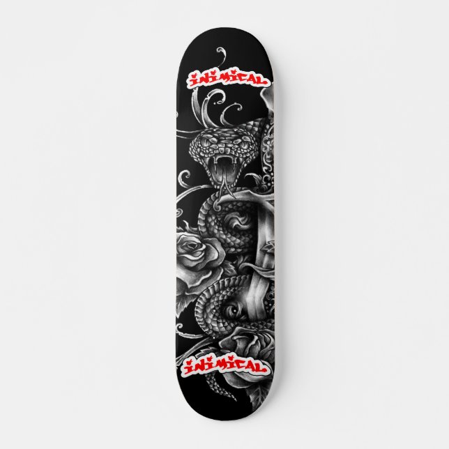 Skateboard King Deck de asesino enemigo (Anverso )