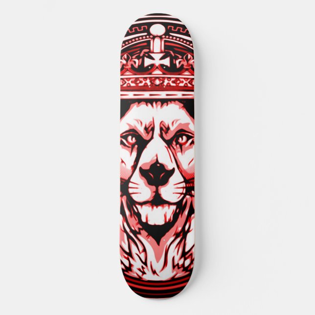 Skateboard King Leon (Anverso)