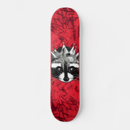 Skateboard King Raccoon