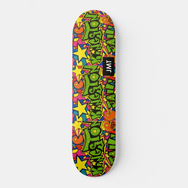 SKATEBOARD KINGSTON JAM SKATEBOARD/ JMT (Anverso)