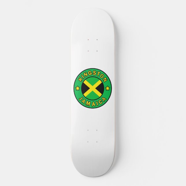 Skateboard Kingston Jamaica (Anverso)