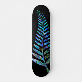SKATEBOARD KIWI NEW ZEALAND FERN PAUA