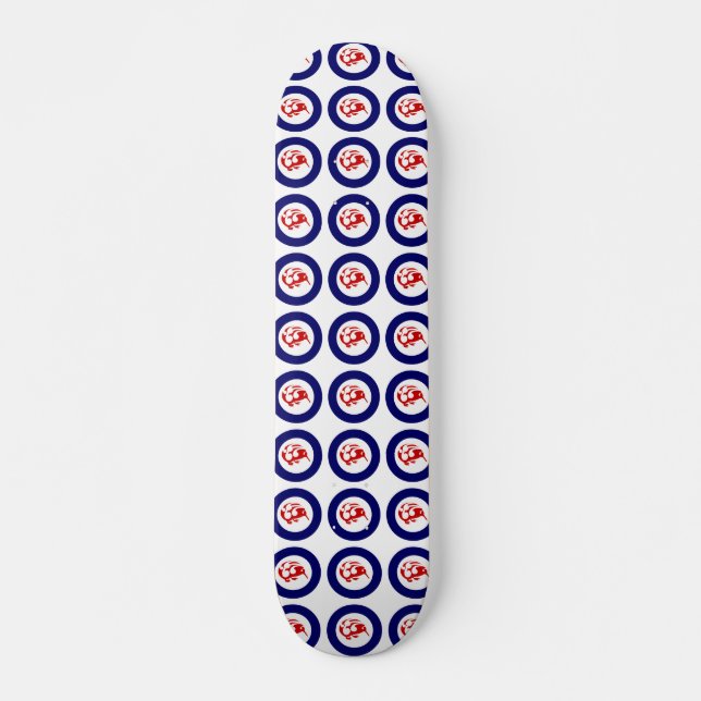 Skateboard Kiwi Roundel (Anverso )