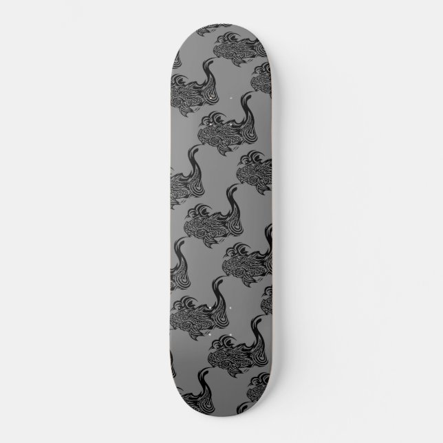 Skateboard Koi 8 de 1/8" (Anverso)