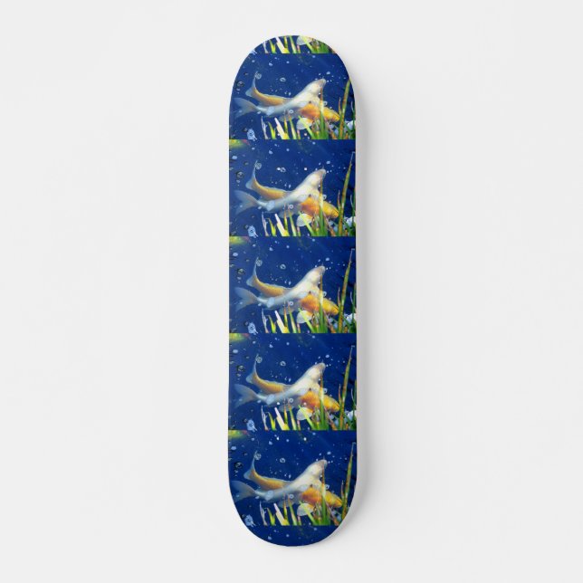skateboard koi de japón (Anverso )