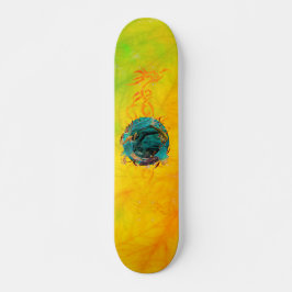 Skateboard Koi Fish SWIMMING EN PAZ