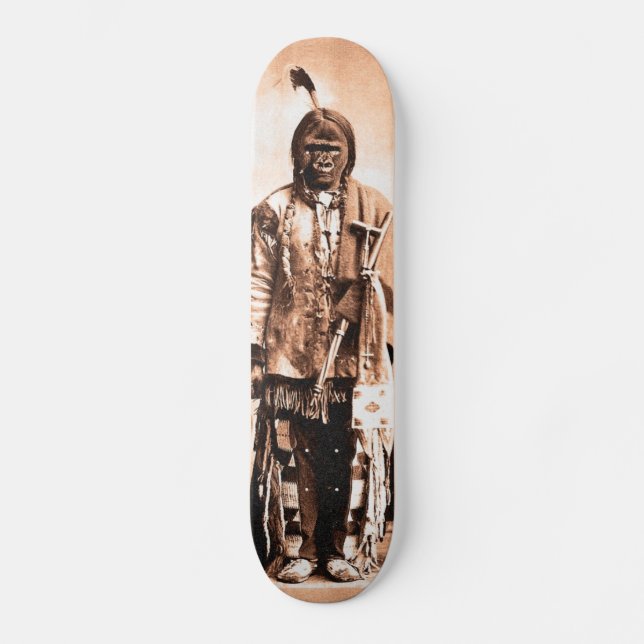 Skateboard Kong que se sienta (Anverso)