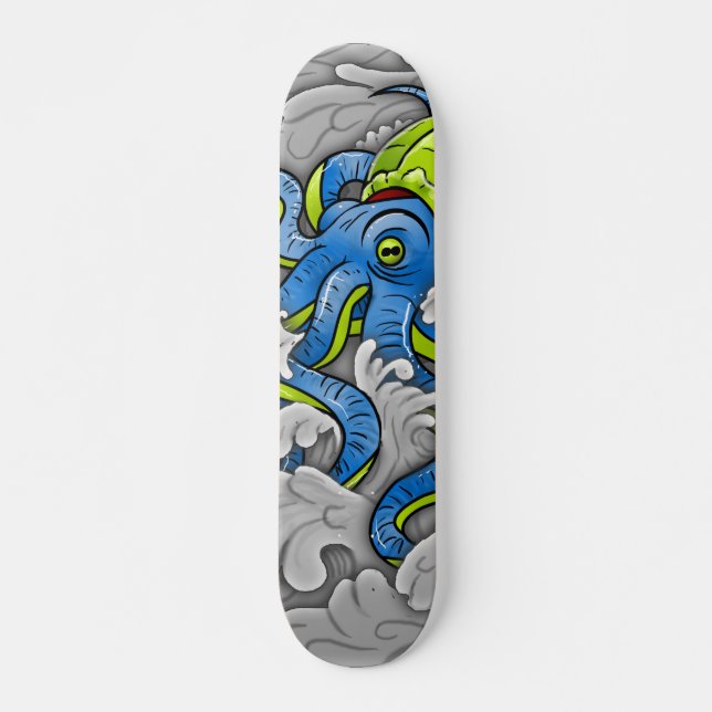 Skateboard Kraken (Anverso )