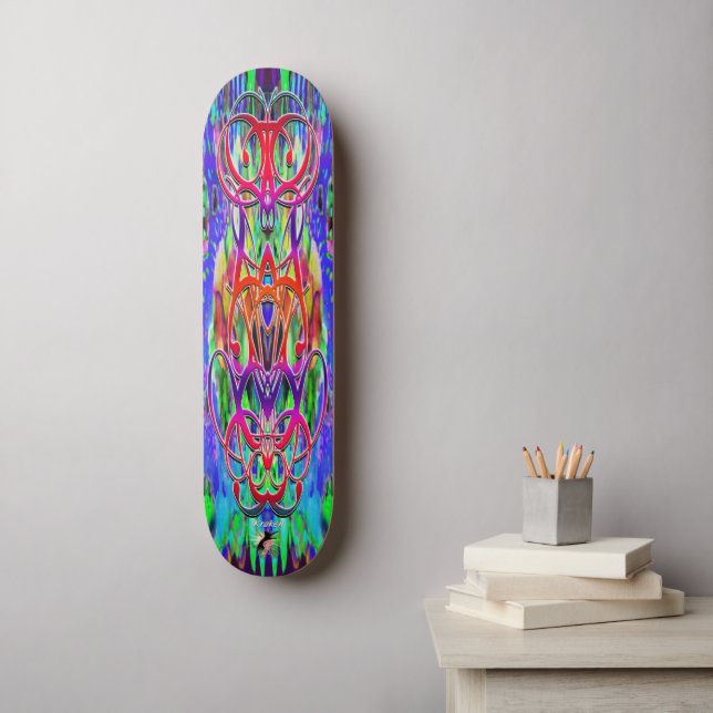 Skateboard Kraken g-cat Pro (Arte de la pared)