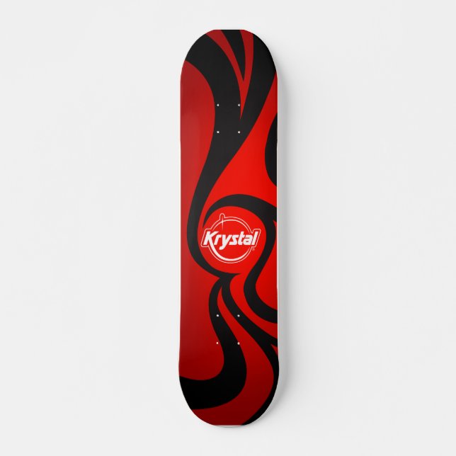 Skateboard Krystal Swirl (Anverso )