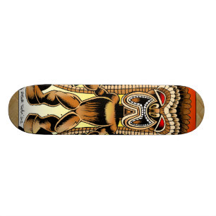 Skateboard Ku, dios hawaiano de Tiki