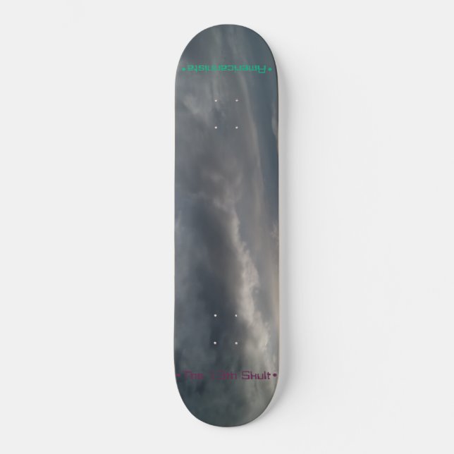 Skateboard La !3ra Calavera. (Anverso)