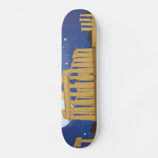Skateboard La Acrópolis de Atenas