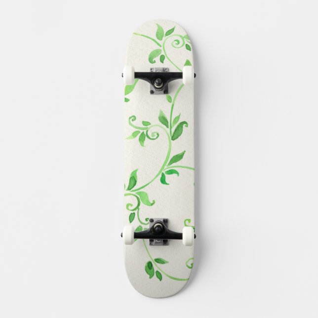 Skateboard La acuarela sale del modelo (Anverso)