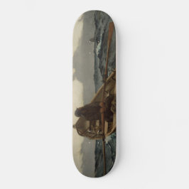Skateboard La advertencia de niebla (de Winslow Homer)