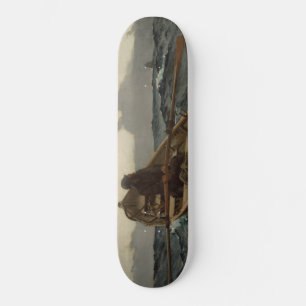 Skateboard La advertencia de niebla (de Winslow Homer)