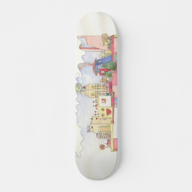 Skateboard La arquitectura es cubierta del sueño de la (Anverso )