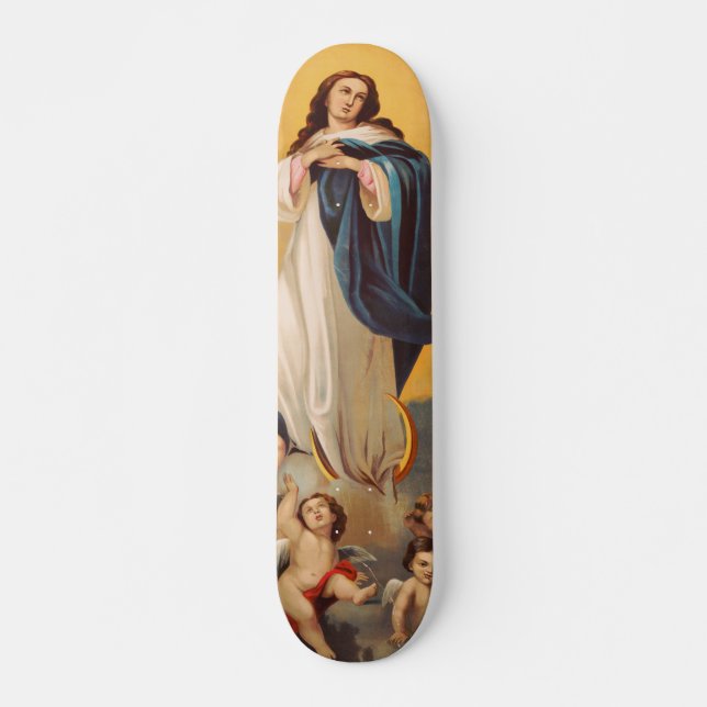 Skateboard La asunción de la Virgen María (Anverso )