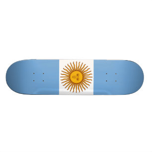Skateboard La bandera de la Argentina