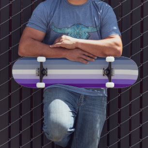 Skateboard La bandera del orgullo de SlipperyJoe's Butch Lesb