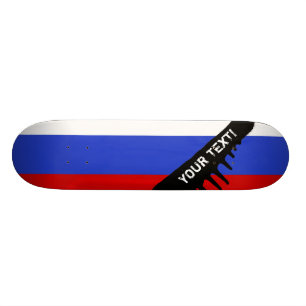 Skateboard La bandera del ruso