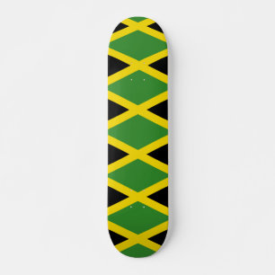 Skateboard La bandera jamaicana Jamaica colorea el modelo