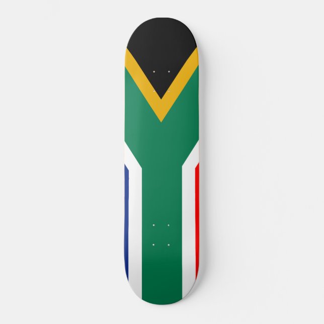 Skateboard La bandera oficial de la República Surafricana (Anverso)