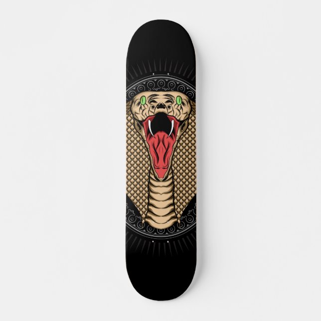 Skateboard La cabeza de la cobra (Anverso )