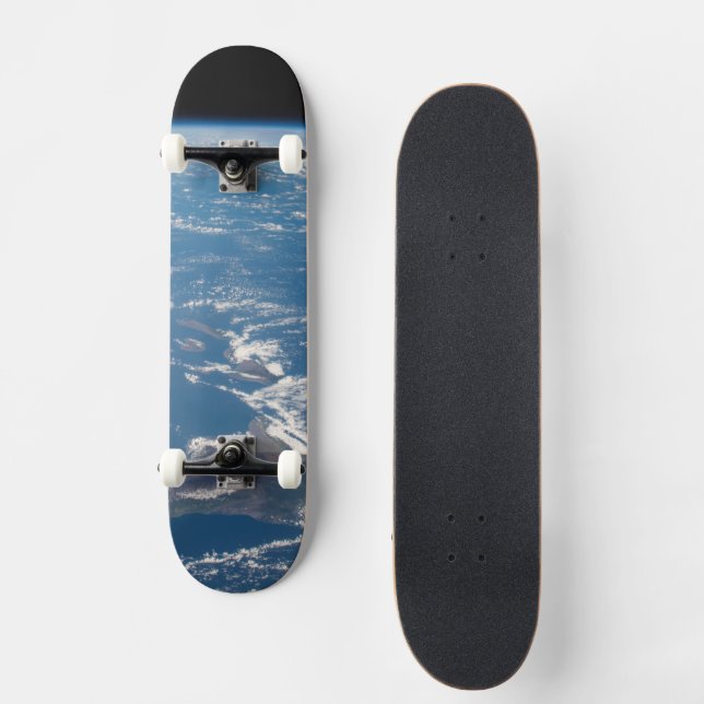 Skateboard La cadena hawaiana (Anverso)